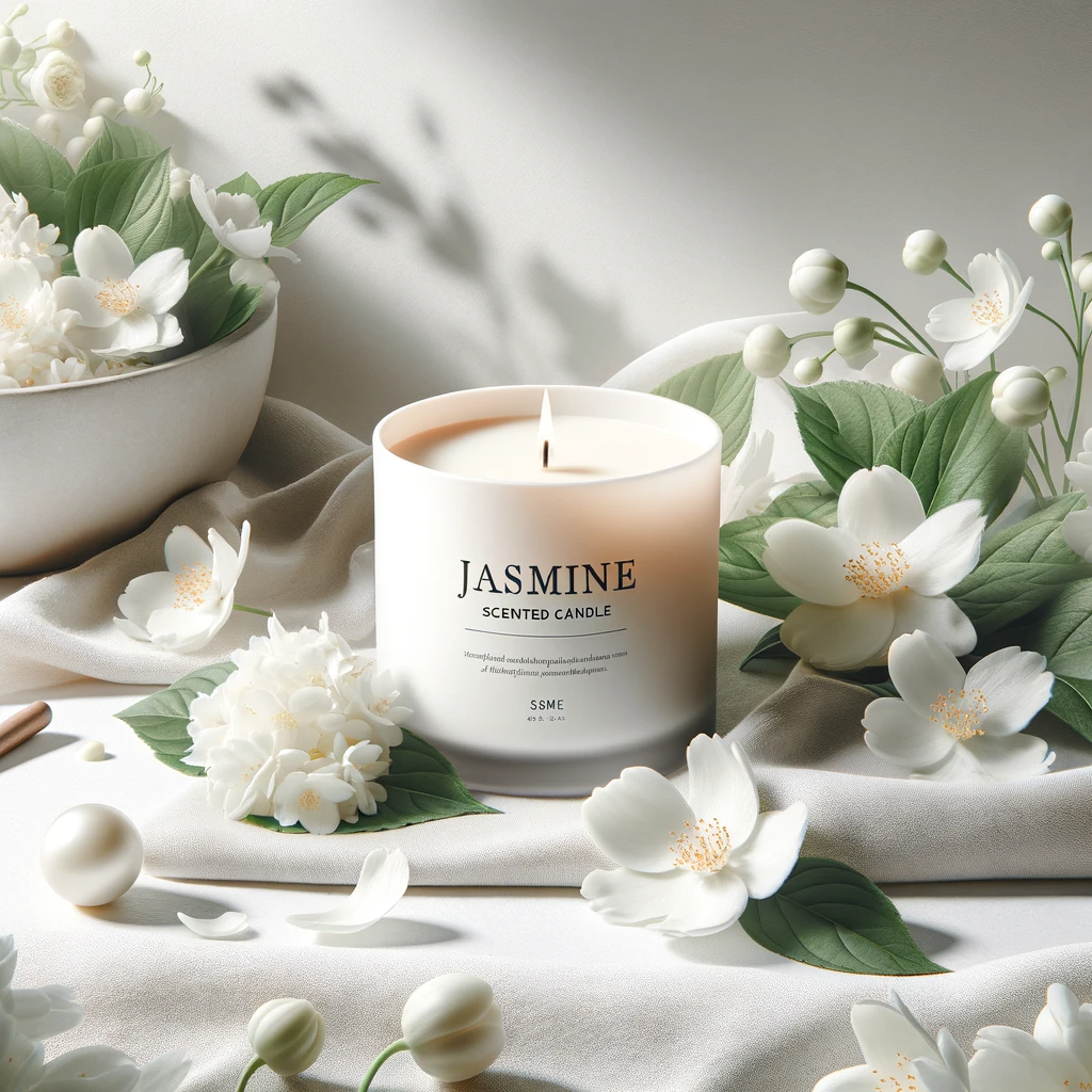 Jasmine-Scented-candle